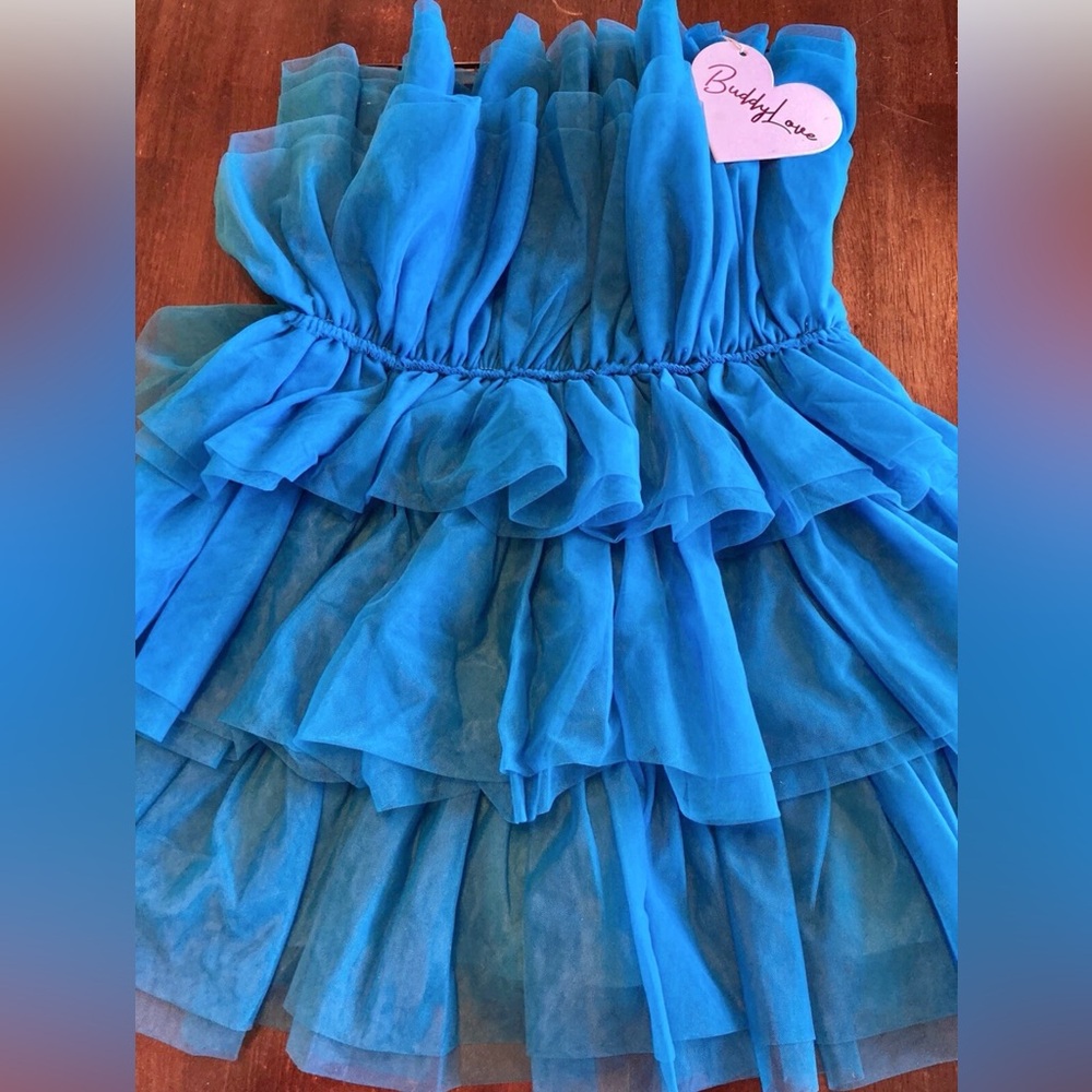 NWT RaeLynn Powder Puff dress. sz. S/M by Boddy Love - Picture 4 of 7